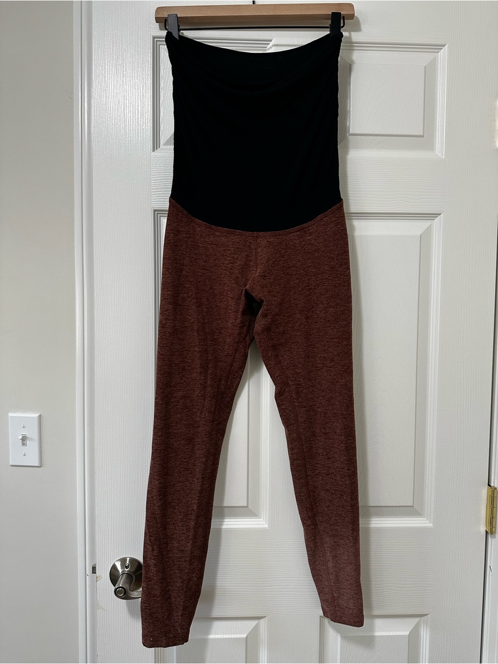 BEYOND YOGA Women's Spacedye Beyond The Bump Maternity Over The Belly Leggings M